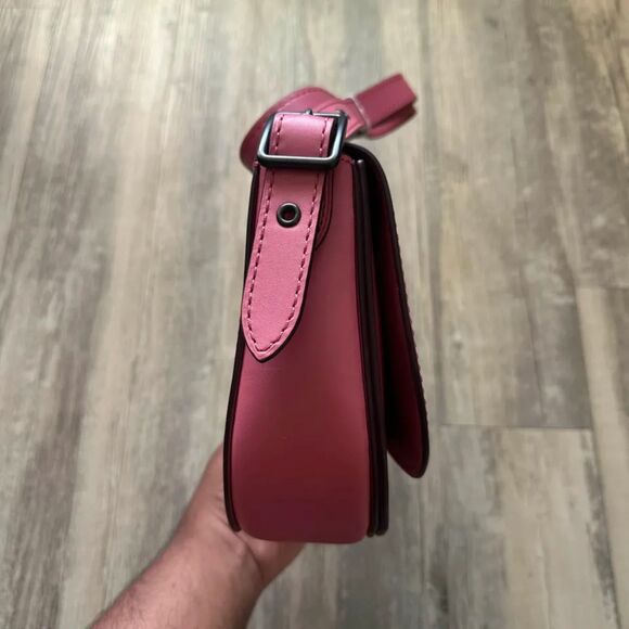 Coach Crossbody Saddle 23 Pink Bag - Picture 6 of 8